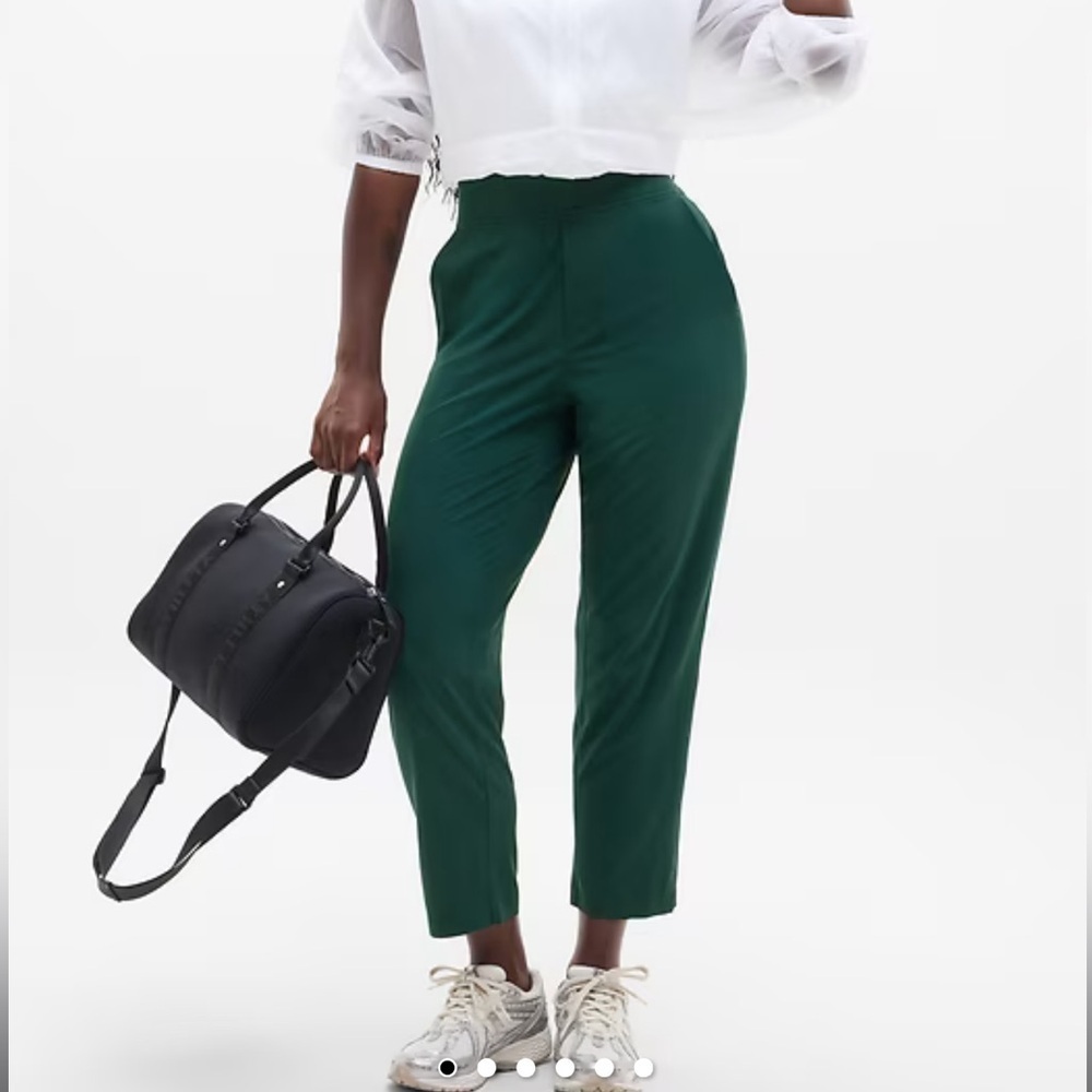 NWOT Athleta Brooklyn Pant in Pine Size 20